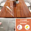 Adesivo Espesso Personalizado para Móveis para Mesa de Jantar de Madeira Maciça Mesa de Centro, Não Deixa Resíduos, Película Protetora para Bancada de Cozinha Mesa de Trabalho, Impermeável