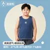 Colete Infantil Plus Size, Classe A, Novo Estilo de Verão, Camiseta Regata Infantil de Algodão, Camiseta Regata Fina Infantil para Meninos, Top Camiseta sem Mangas
