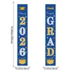 2026 Decoração de Temporada de Formatura Transfronteiriça, Casais de Formatura, Festa de Formatura, Carnaval, Celebração de Conclusão, Cortina de Porta, Bandeira Pendurada, Venda por Atacado, Personalização