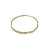 Pulseira Redonda com Diamantes Cruzados Estilo Retro Europeu e Americano Transfronteiriça para Mulheres Personalizada Moda Joias de Luxo Leve Design Versátil Venda por Atacado