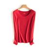 Roupa íntima térmica feminina outono e inverno nova Yipipi seda antibacteriana casual sem costura slim-fit conjunto de calças de outono