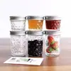 Taza de Jugo de Diamante de 100ml Taza para Bebidas de Té de Leche para Catering Botella de Mermelada Botella de Miel Taza de Bebida Mason de Diamante Taza para Cepillos de Dientes