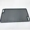 Placa de Hierro Fundido para Parrilla Barbacoa Aceite Vegetal Venta al por Mayor y Menor Resistente a Altas Temperaturas Sartén para Exteriores sin Recubrimiento Utensilios de Cocina para Acampar