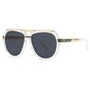 2024 Comercio Exterior Transfronterizo Nuevas Gafas de Sol Modernas Retro de Montura Grande para Hombre Viento INS Street Shooting Gran Marca Tinta LH178