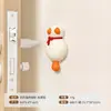 Novo Batente de Porta Anticolisão Desenho Animado Borracha Macia Almofada Anticolisão Maçaneta da Porta Adesivo Anticolisão Decoração de Casa Fofo Almofada Absorvente de Som