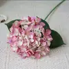 Flor de Hortensia Artificial Eiffel de Tallo Único para Exhibición en Casa, Fotografía, Decoración Suave de Bodas, Arte Floral y Arreglos Florales de Boda