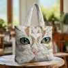 Modelo Nuevo 2026 Bolso de Hombro Acolchado de Algodón con Estampado Digital 3D de Moda para Tiendas Independientes Transfronterizas