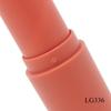 Tubo de lápiz labial de plástico redondo personalizado, boca plana, diámetro interior de 12 mm, tubo vacío para lápiz labial cosmético, suministro de material de embalaje