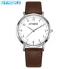Reloj de cuarzo SYNOKE moda negocios hombres casual correa simple aleación reloj de hombre luminoso diseño impermeable