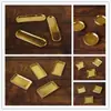 Suporte para Bolo Quadrado Redondo Dourado Mousse Tapete para Mousse Tapete para Cortar Bolo Suporte para Sobremesa