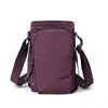 Cartera para Monedas Bolsa para Botella de Agua Viajes al Aire Libre Moda Bolso Cruzado para Mujer Multifuncional Casual Versátil Bolso de Mano de Color Sólido