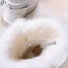 Botas de Nieve de Piel de Vaca Brillantes Impermeables Personalizadas para Mujer Invierno Acolchadas Espesor Pura Lana Forro Hebilla de Cuero Suela Gruesa Antideslizante Botas para Dama