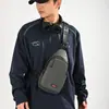 Bolsa de Peito Transversal para Homens, Bolsa Transversal de Grande Capacidade para o Dia a Dia, Bolsa para Armazenamento de Celular, Mochila Transversal de Ombro Único Tendência para Esportes e Ciclismo