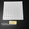 Gránulos Anticolisión de Silicona Transfronterizos, Gránulos Transparentes, Almohadillas Redondas Transparentes Antideslizantes Anticolisión para el Hogar, Puntos Adhesivos Transparentes que no Dejan Marca