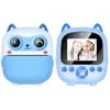 Novo produto para câmera digital infantil fofa desenho animado mini brinquedo infantil câmera de impressão HD presente