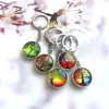Llaveros Más Vendidos del Fabricante, Llaveros de Cristal, Parches de Vidrio, Colgantes para Mochilas y Bolsas Escolares, Souvenirs y Regalos de Viaje