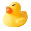 Baño y Juego con Agua Patito Amarillo Sonido Chirriante Juguete de Pato Piscina Baño Pato Tienda de Té con Leche Pequeño Regalo
