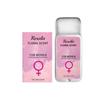 Bálsamo sólido floral feminino, fragrância leve e fresca, bálsamo sólido portátil, eau de toilette sólida e fresca