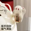 Caixa de Lenços Gato da Sorte Criativa e Fofa para Casa, Sala de Estar, Loja, Decoração de Mesa, Porta-Lenços, Caixa de Armazenamento de Lenços