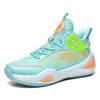 Tênis Masculino Tendência Tamanho Grande Transfronteiriço, Tênis Esportivo para Casal, Tênis de Basquete Mid-Top Moderno e Personalizado, Tênis de Treino para Jovens, Dropshipping