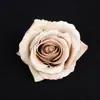 Rosas artificiais para decoração de cena de casamento e confissão, decoração externa, cabeças de flores de seda, rosas artificiais no atacado