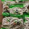 Fideos rosados famosos en Internet, tiras largas para hot pot y sopa picante, fideos redondos gruesos para uso comercial, 250 g/bolsa, fideos del noreste al por mayor