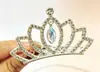 Peine para el Cabello con Corona de Pedrería para Niñas Tiara de Corona Elegante de Princesa Peine para Niña Pasador para el Cabello de Niña Peine para el Cabello de Actuación