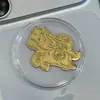 2026 Ano do Cavalo, Fique Rico Logo, Adesivos de Celular Dourados, Princesa, Por Favor, Fique Rico, Boa Sorte, Riqueza Rápida, Presentes de Ano Novo Atacado