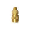 Acessórios para ferramentas pneumáticas Acessórios para compressores de ar 1/4NPT Conector rápido de rosca externa americana três em um