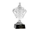 Troféu de Cristal K9 Campeão Criativo Personalizado com Gravação para Premiações de Funcionários Excelentes, Competições Empresariais, Eventos Esportivos e Jogos de Bola