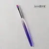 Estuche de Bolígrafos para Uñas con Gradiente Violeta Paquete de Cuatro Varillas Acrílicas para Dibujar Líneas Pintadas Lámpara de Curado UV/LED Construcción de Uñas Cabello Recto de Fábrica