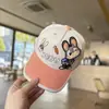 Gorra de Béisbol Giratoria de Animales Locos para Niños Primavera/Verano Nuevo Estilo Niños Niñas Gorra Protectora del Sol Linda Versátil Protección Solar