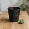 Mini Macetas, Exquisitas Macetas para Suculentas, Pequeñas Macetas para Plantas de Interior, Macetas Pequeñas de Plástico Modernas No Porosas