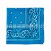 En stock venta al por mayor deportes accesorios para exteriores pañuelo para la cabeza para montar flor de cachemira Paisley hip hop Hip Hop Hip Hop poliéster pañuelo cuadrado pequeño