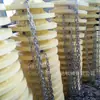 Sapata de Coluna de Nylon para Mineração Acessórios de Haste Hidráulica Única Sapata de Coluna de Nylon Tampa da Coluna Polímero Retardante de Chama Sapata de Coluna de Nylon