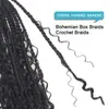 Cabello africano de ganchillo, tres trenzas, diosa voladora, concubina, cabello trenzado europeo y americano, trenzas de río, mujeres