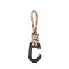 Novo cordão de sete núcleos para chaves, gancho de pulso anti-perda, fivela de suspensão multifuncional para acampamento ao ar livre, gancho de suspensão rápida triangular