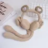 Protetores de Ouvido Novos de Inverno Femininos Estilo Coreano à Prova de Frio Congelado Fofo Quente Dobráveis Estudante Protetores de Ouvido Masculino para Montaria Bolsas de Orelha Aquecimento de Orelha