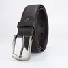 Cinto de Couro Versátil para Homens de Meia-idade e Jovens, Resistente ao Desgaste, Durável, com Fivela, para Moda Business