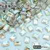 10*14mm Azúcar de Roca Largo Rectángulo Punta Inferior Diamante para Uñas Punto Explosivo Diamante de Punta Inferior Popular Popular Decoración para Uñas al por Mayor