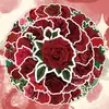 60 adesivos não repetem plantas românticas rosas vermelhas deslumbrantes adesivos para material de colagem concha de celular decorativa caneca