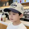 Chapéu Infantil Estilo Coreano, Fino para Primavera e Outono, Boné Versátil com Proteção Solar para Meninos e Meninas, Chapéu de Sol para Bebês para Primavera e Verão