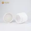 Ponto 150g frasco de vidro branco grande capacidade porcelana branca creme engarrafado 100g tampa arqueada pote de creme material de embalagem