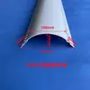 Cantoneira Interna em PVC com Formato de Arco Semicircular 5cm 10cm Tira de Borda em Arco Flexível Tira de Canto Redondo