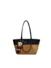 2026 Bolso Tote Acolchado de Diamantes Estilo Fragancia Pequeña Nuevo para Mujer Gran Capacidad para Viajes Diarios Bolso de Hombro Único o de Mano Bolso de Mujer de Bloques de Color de Alta Gama