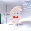 Novidade Transfronteiriça Micro-Paisagem Chapéu que Brilha no Escuro Boneco de Pão de Gengibre Figurinhas Fofas Acessórios de Decoração DIY Pequenos Enfeites de Mesa