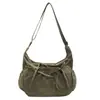 Bolso bandolera de moda con pliegues y lazo, gran capacidad, adecuado para ir al trabajo y salidas casuales, bolso tote versátil y ligero para mujer