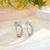 Pinzas para Oreja Retro Europeas y Americanas sin Perforación para Bobina de Mosquito Aros en forma de C Simples Elegantes de Nicho Versátiles Moda Pendientes de Gama Alta