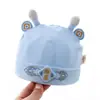 Chapéu de bebê recém-nascido Shu Rong para bebê pequeno, primavera e outono, camada dupla 0 Março 6-12, recém-nascido, sem costura, pode amar, porta halógena