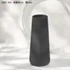 Vaso Minimalista Nórdico Criativo de Cerâmica Preta para Flores Secas Decoração de Arranjo de Flores para Mesa de Casa Sala de Estar Recipiente Hidropônico para Flores